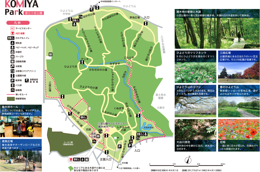 小宮公園マップ